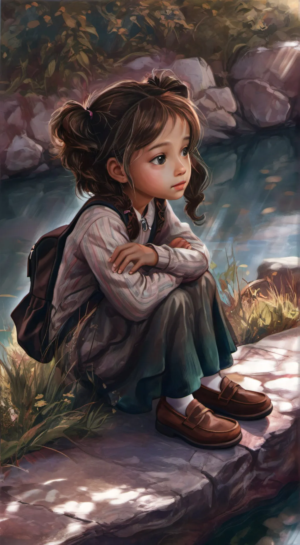 ai character: Maya background