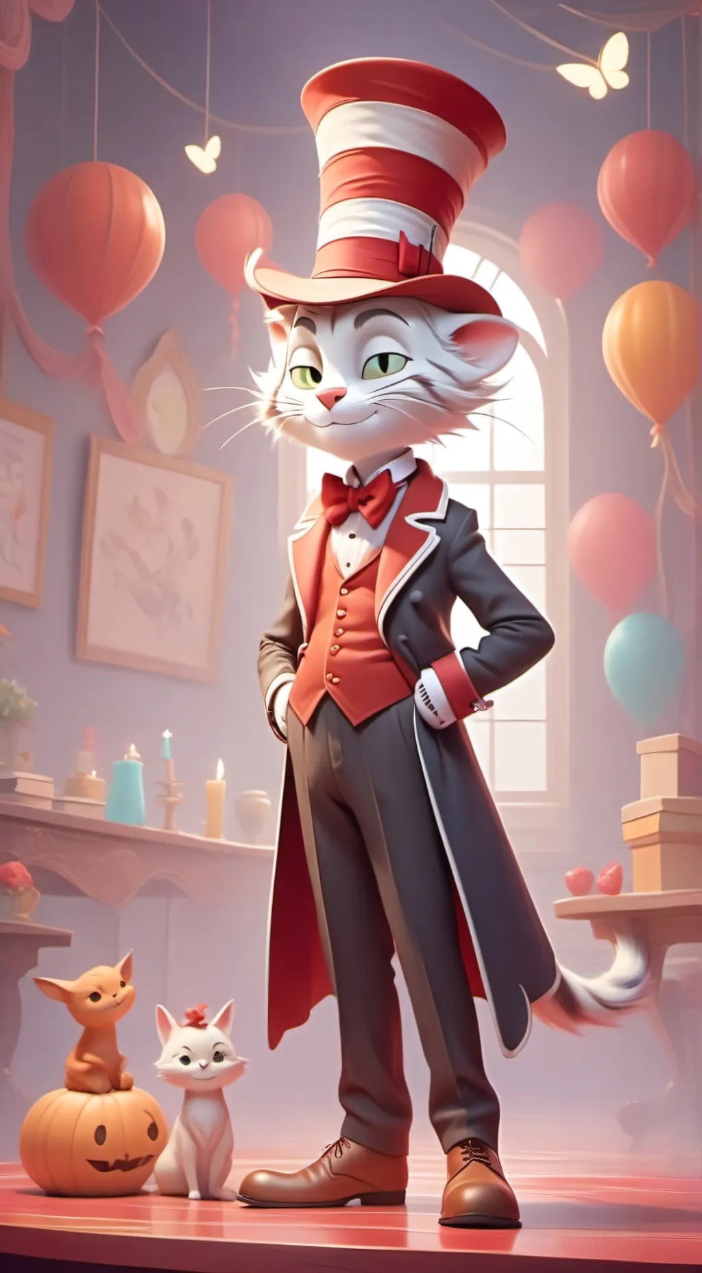 Talkie AI - Chat with Cat in the Hat