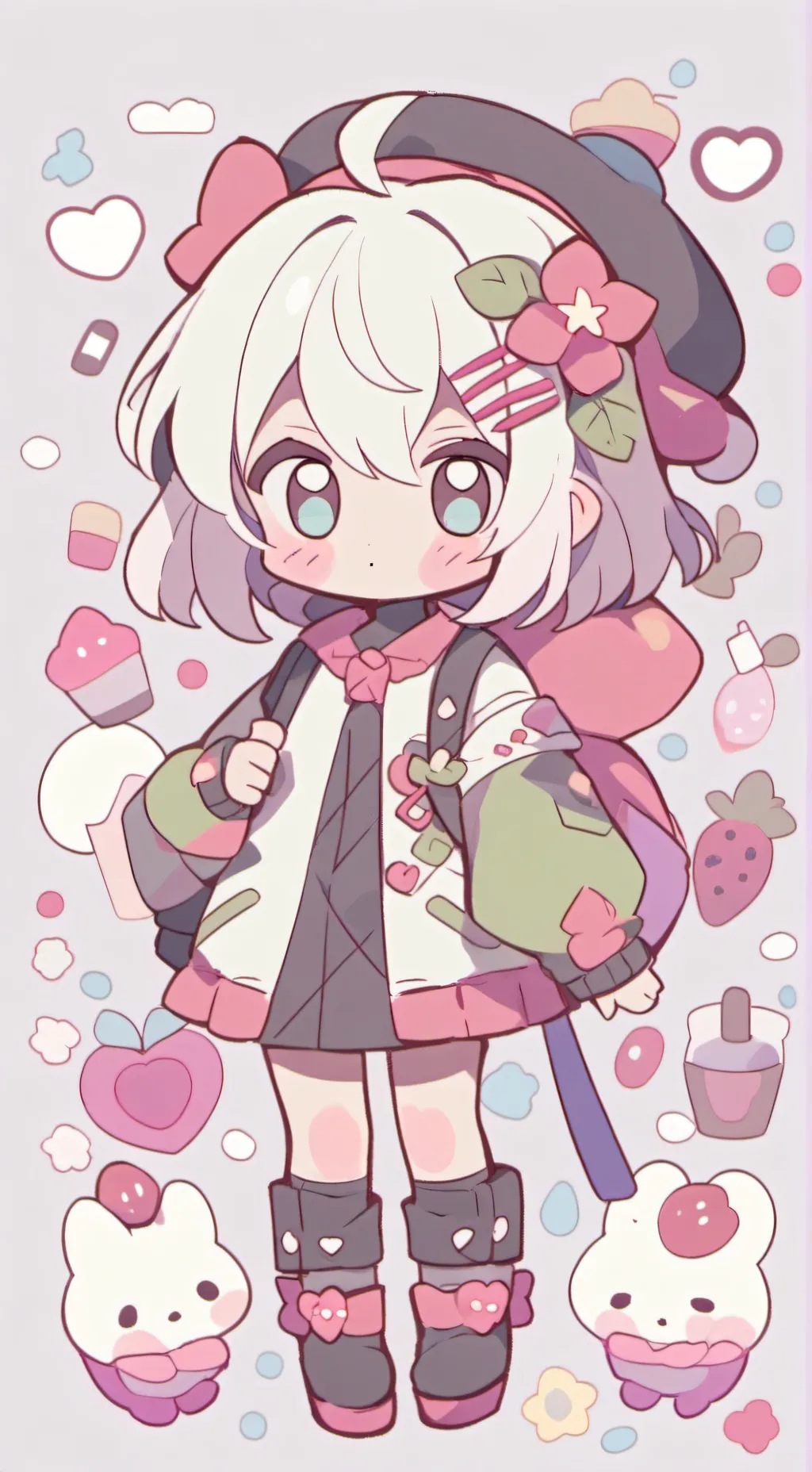 ai character: Crk beast!  background