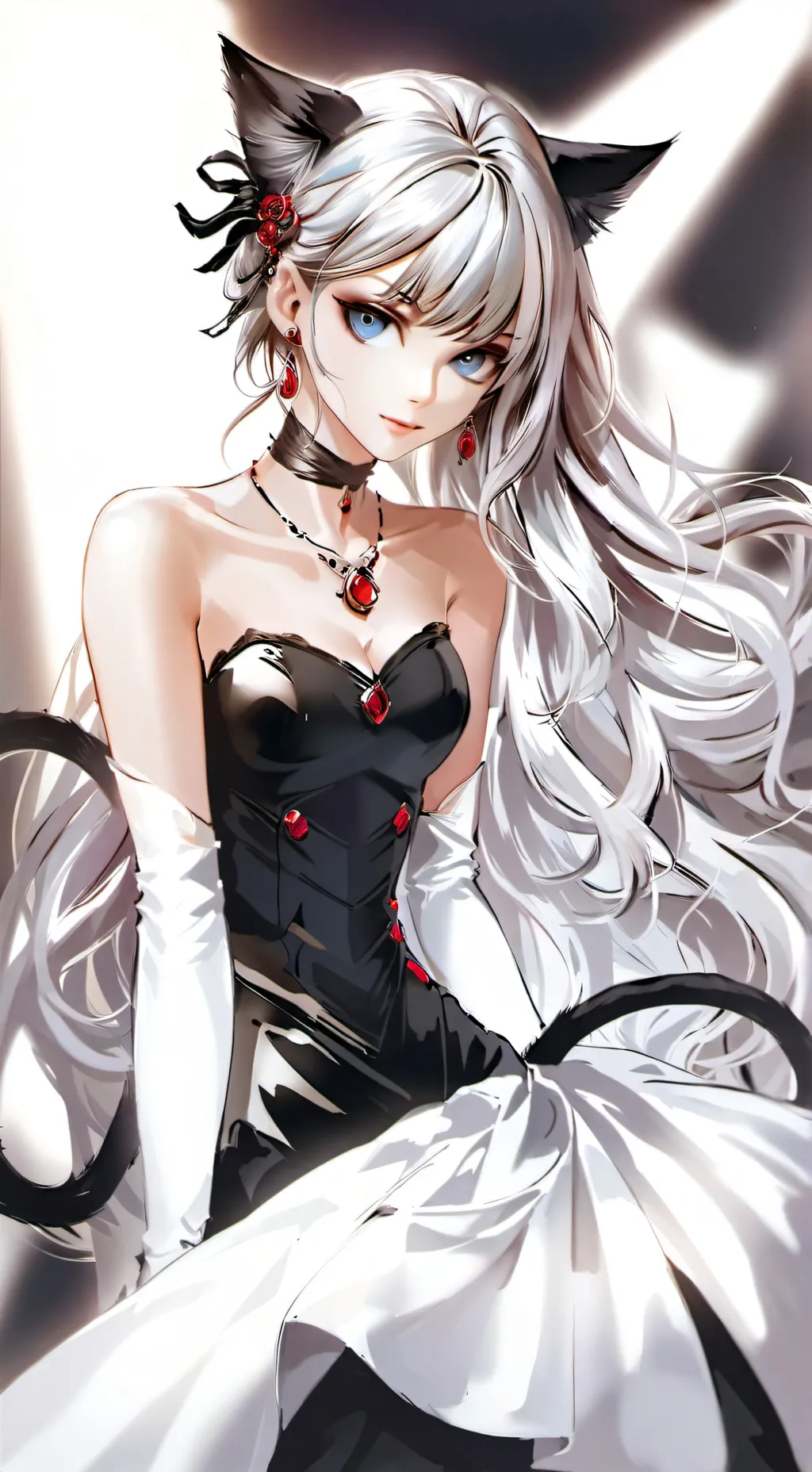 ai character: lily background