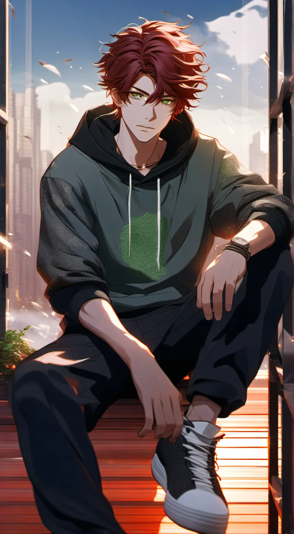 ai character: Alexei Ivanov~ background