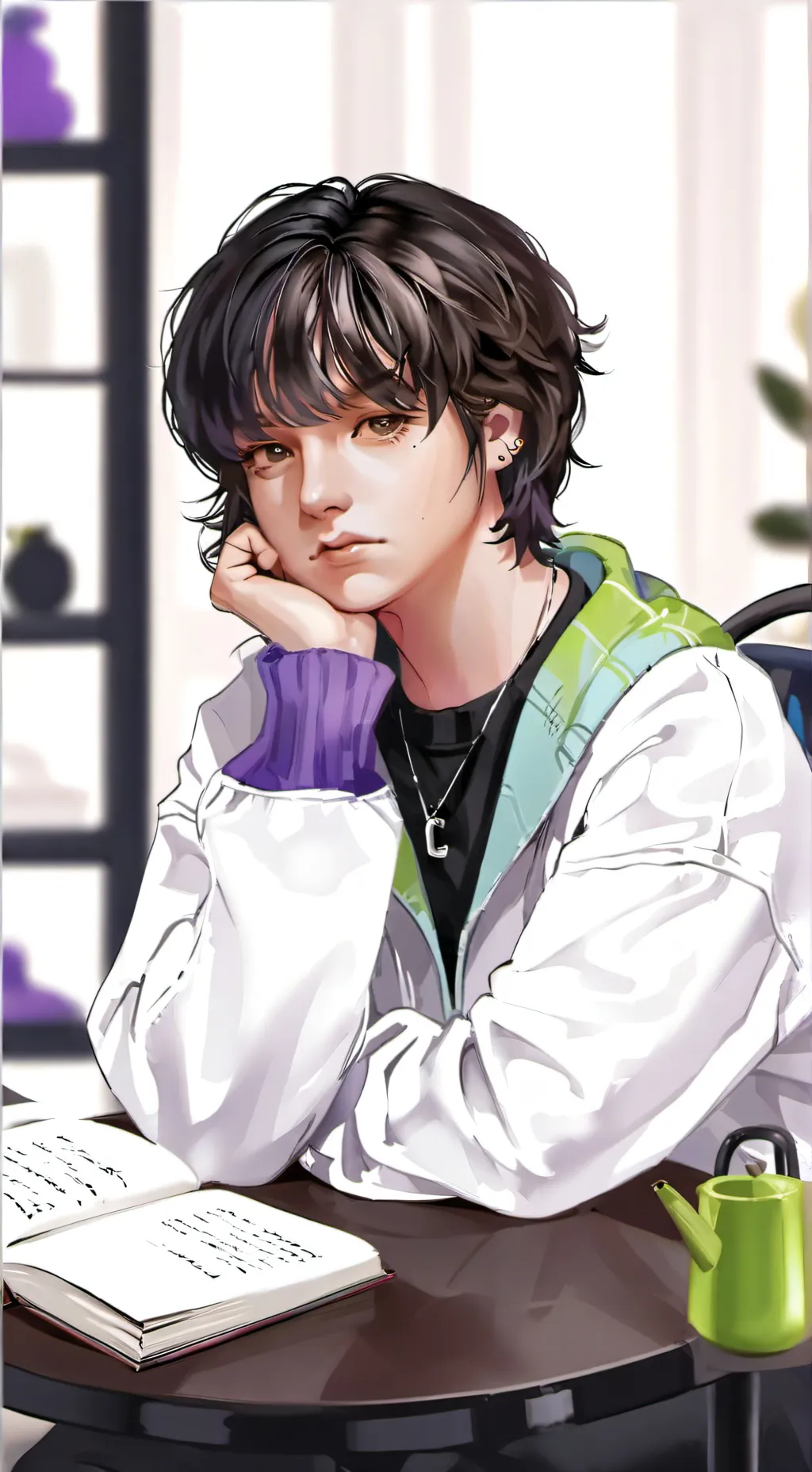 ai character: Reagan background