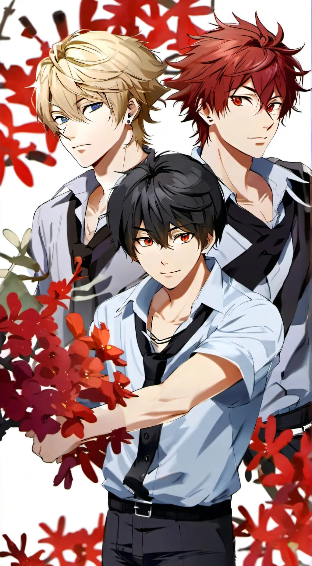 ai character: Mha bois background