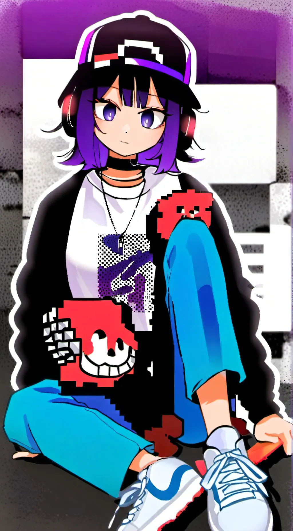 ai character: Lily background