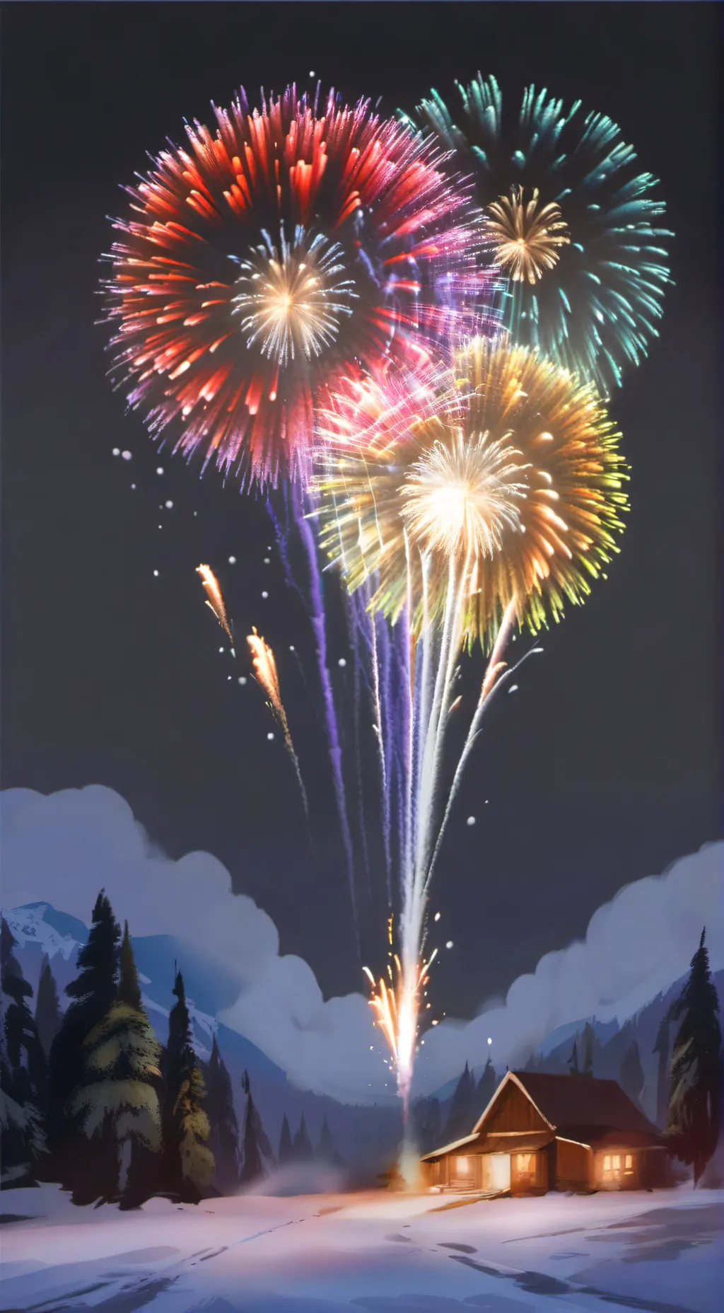 ai character: FS Bonfire night! background