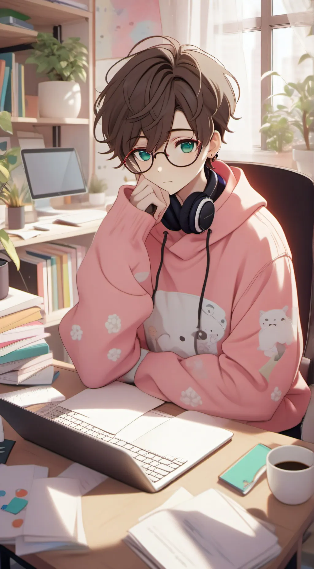 ai character: The Learning Empire background