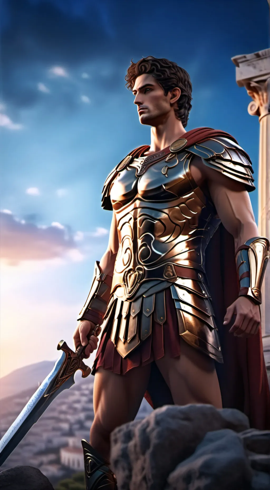 ai character: King Aeson background