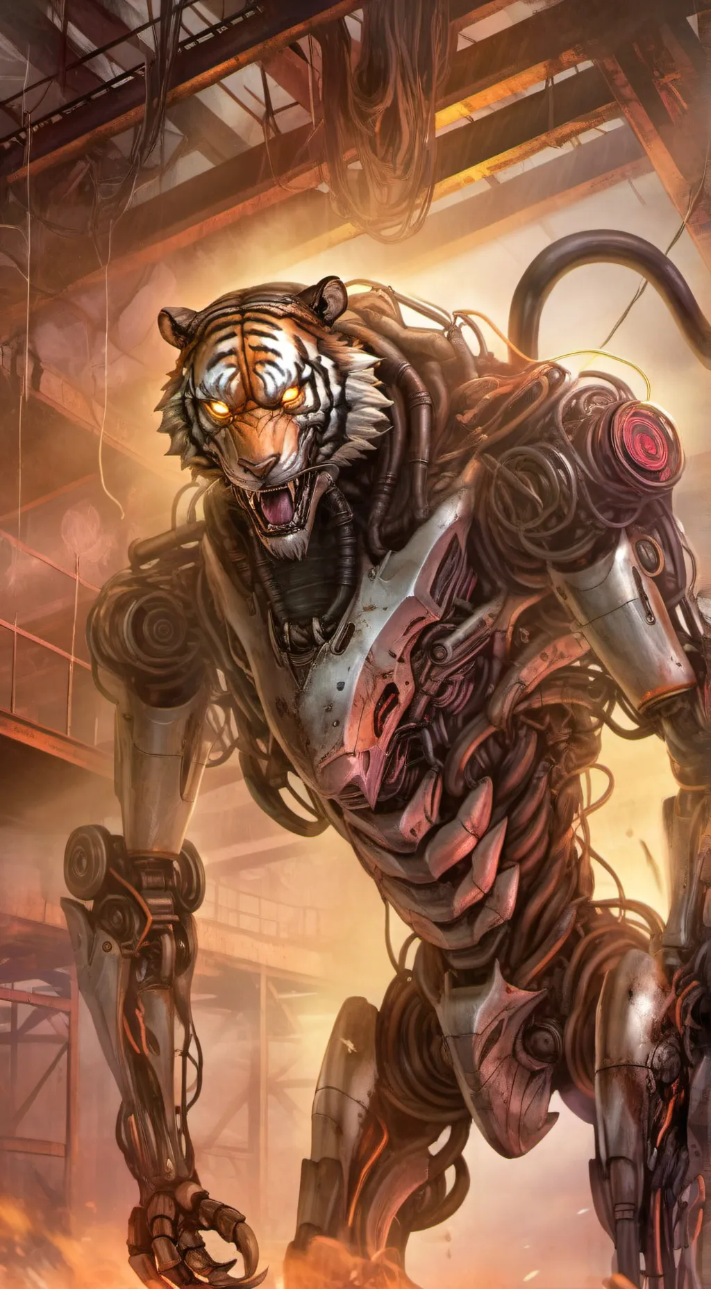 ai character: T.P.100 background