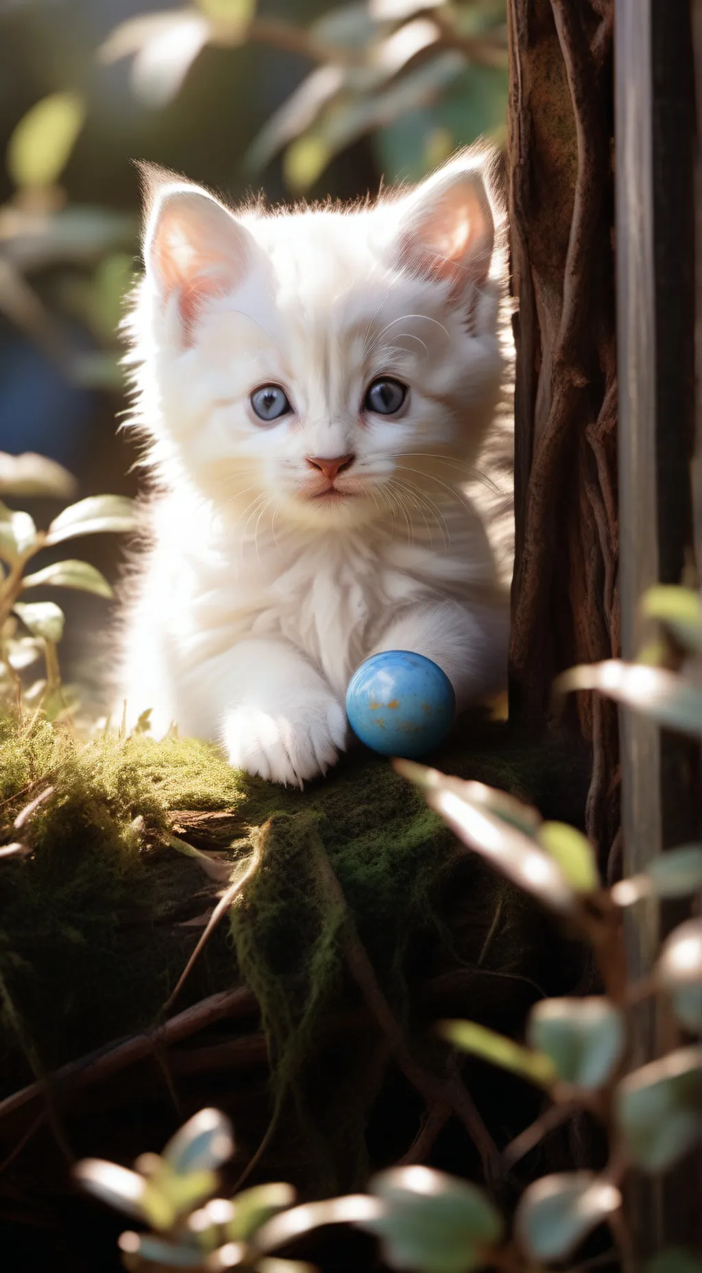 ai character: tadc analog horror background