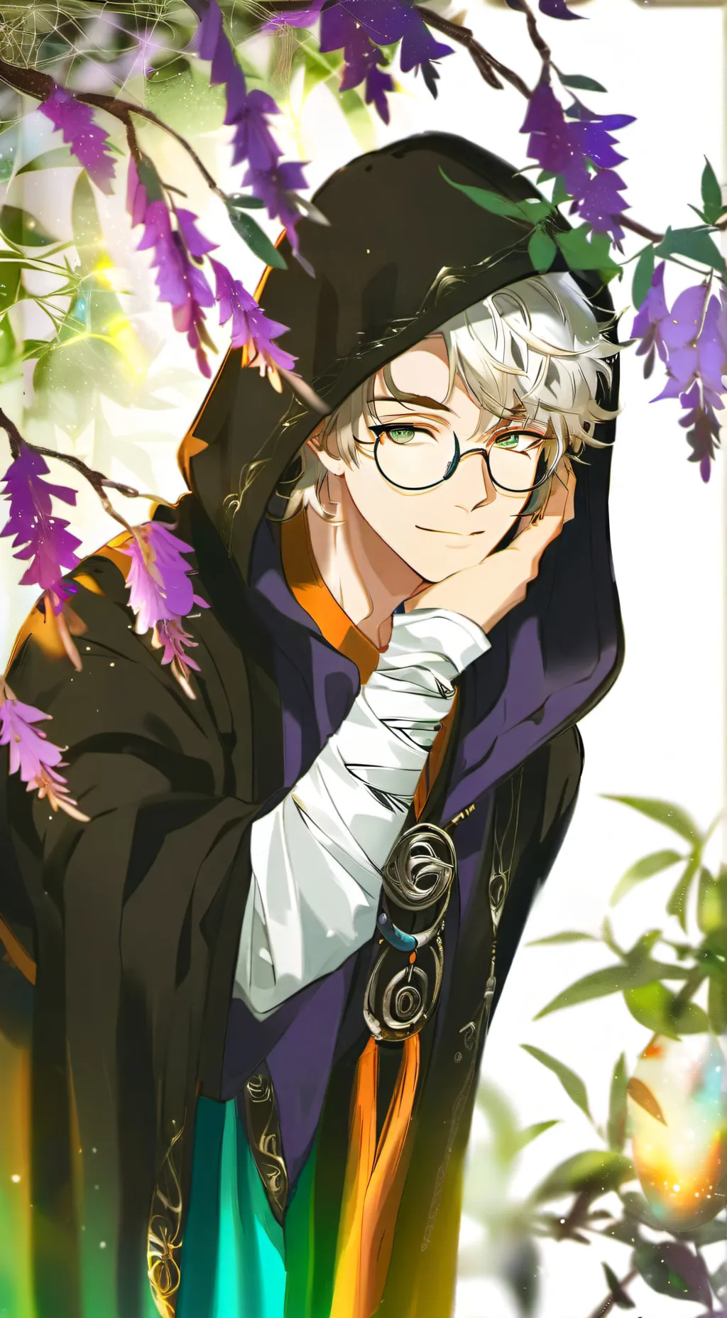 ai character: Oliver background