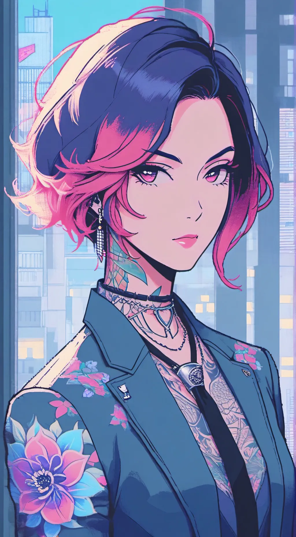 ai character: Baily background