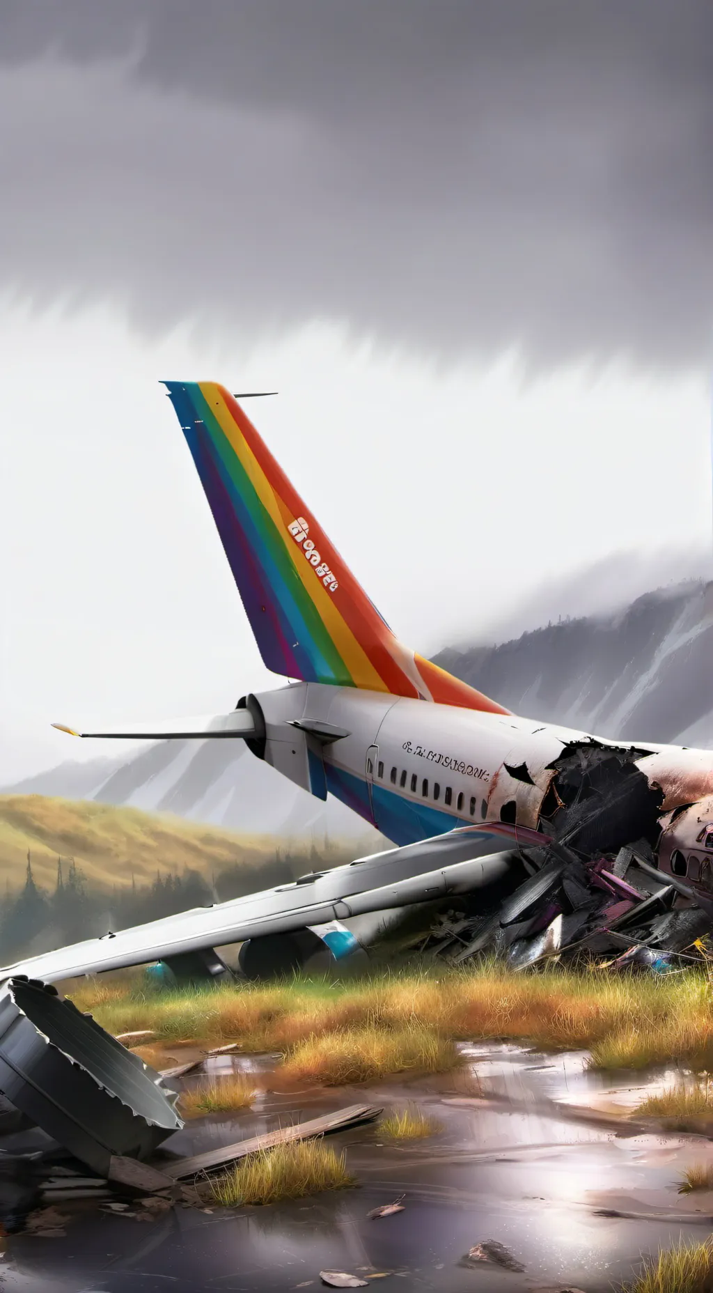 ai character: Flight 343 background