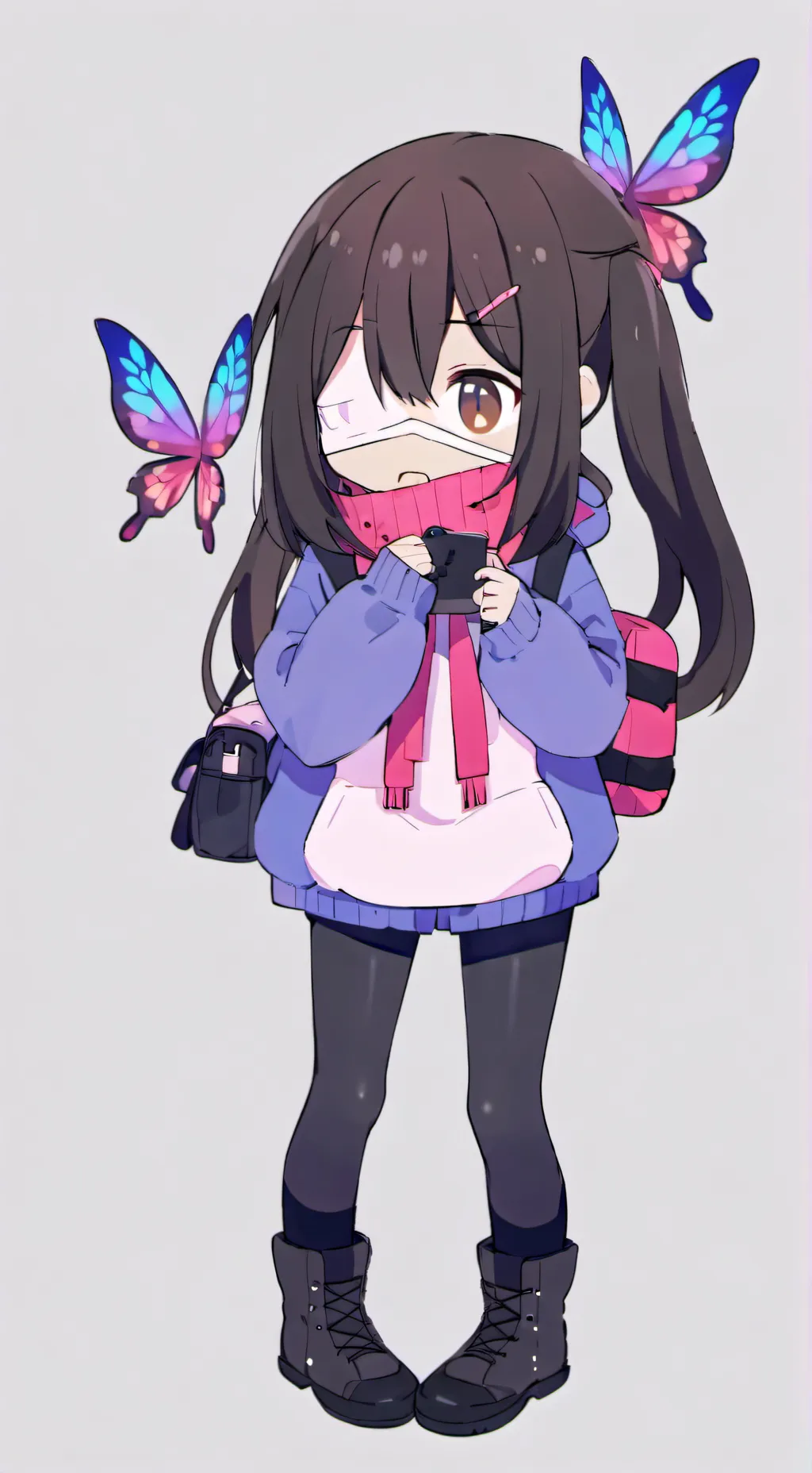 ai character: Karmin Kamado  background