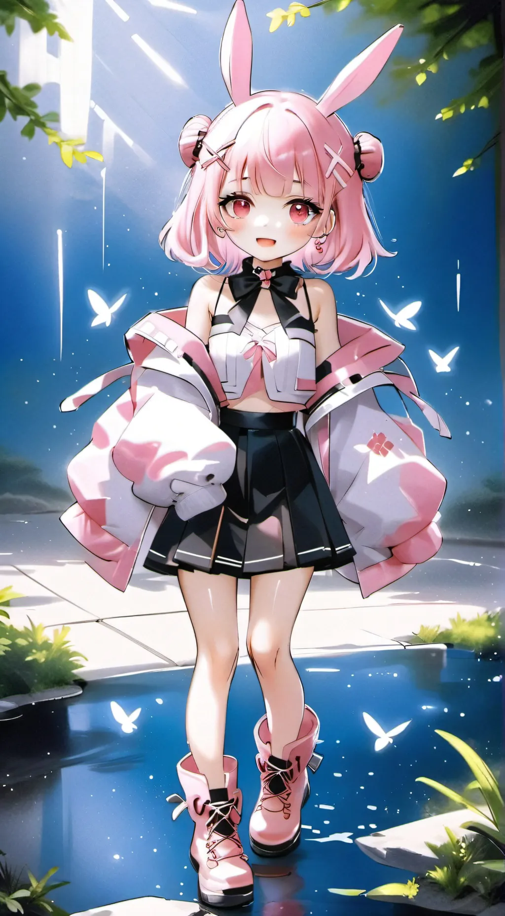 ai character: Aqualuna background