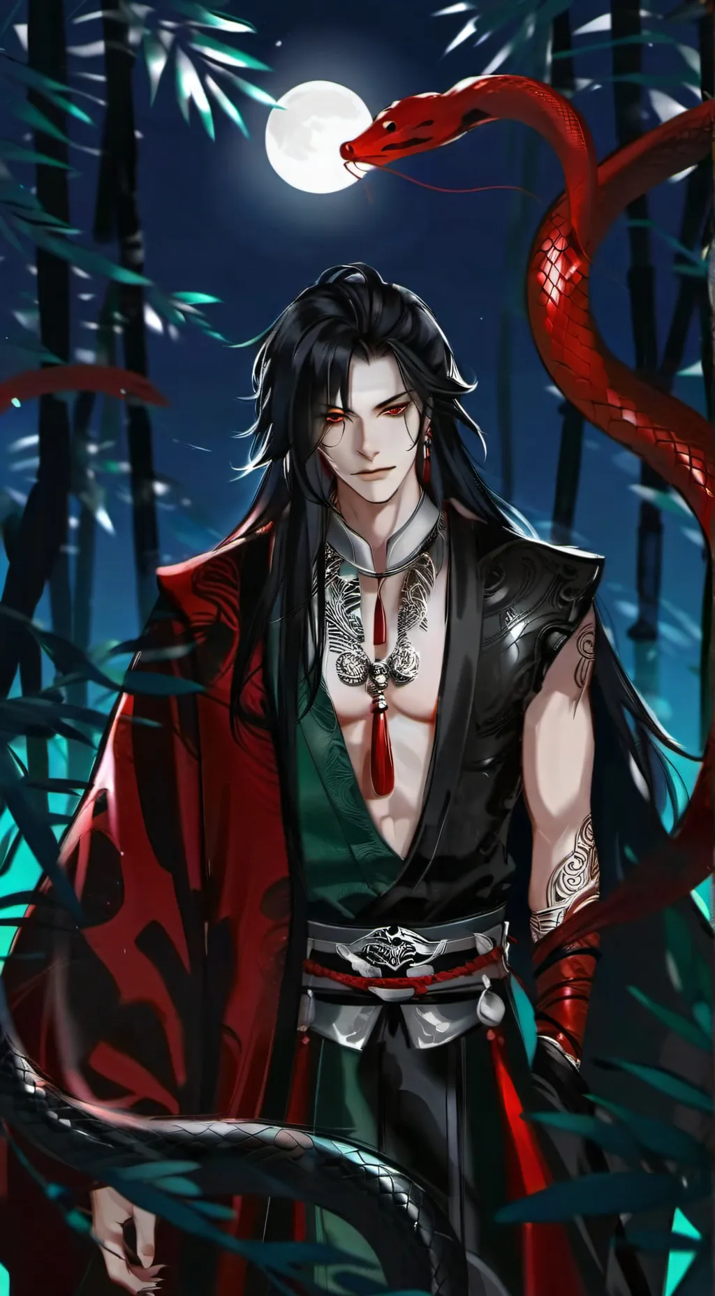 ai character: Flam background