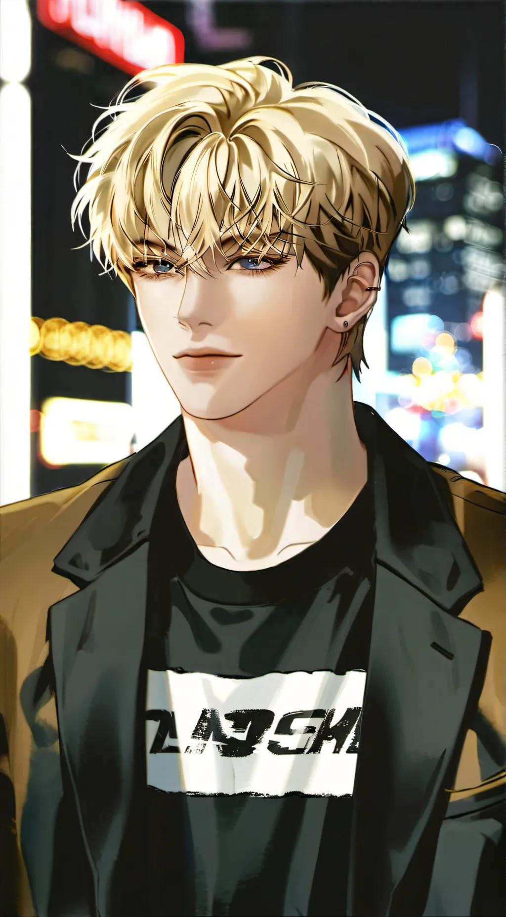 ai character: Nicole  background