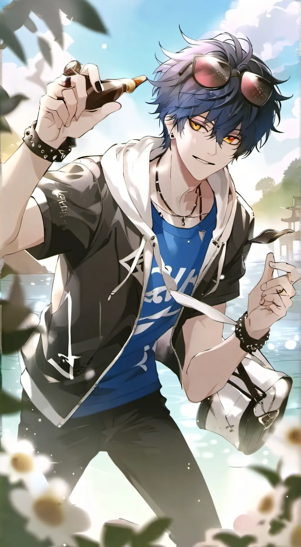 ai character: Ryuki background