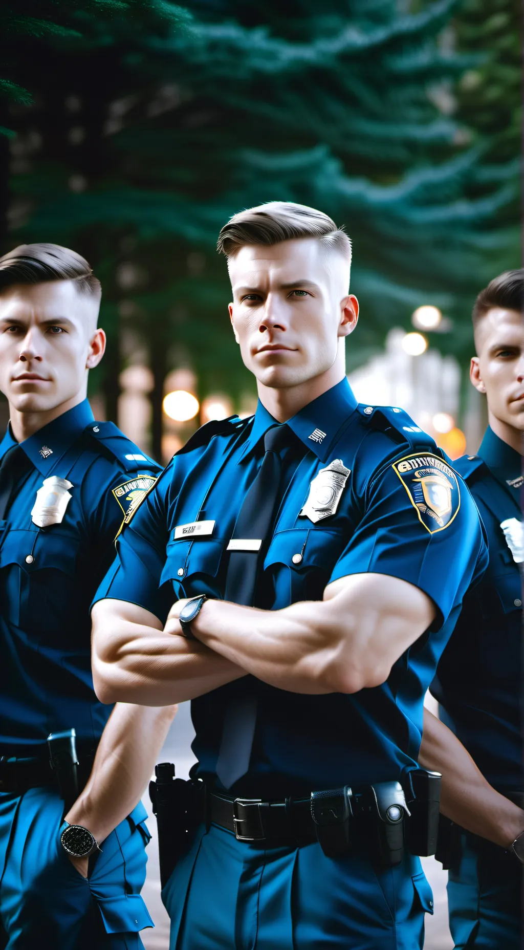 ai character: Police  background