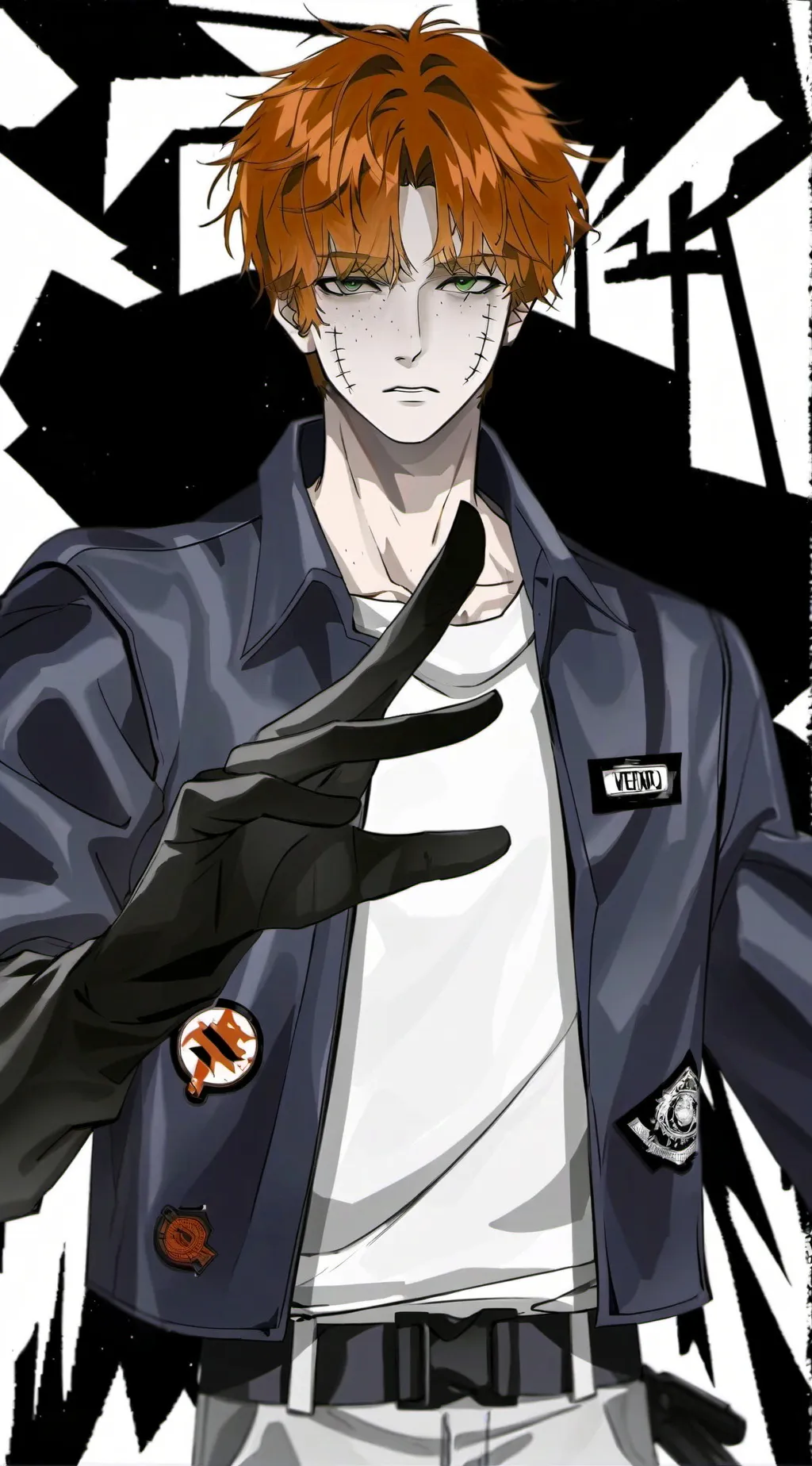 ai character: Bacon background