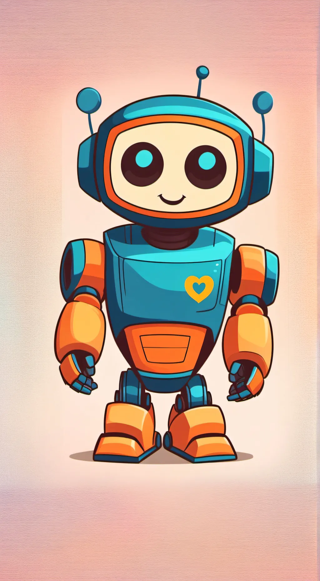 ai character: support assistant  background