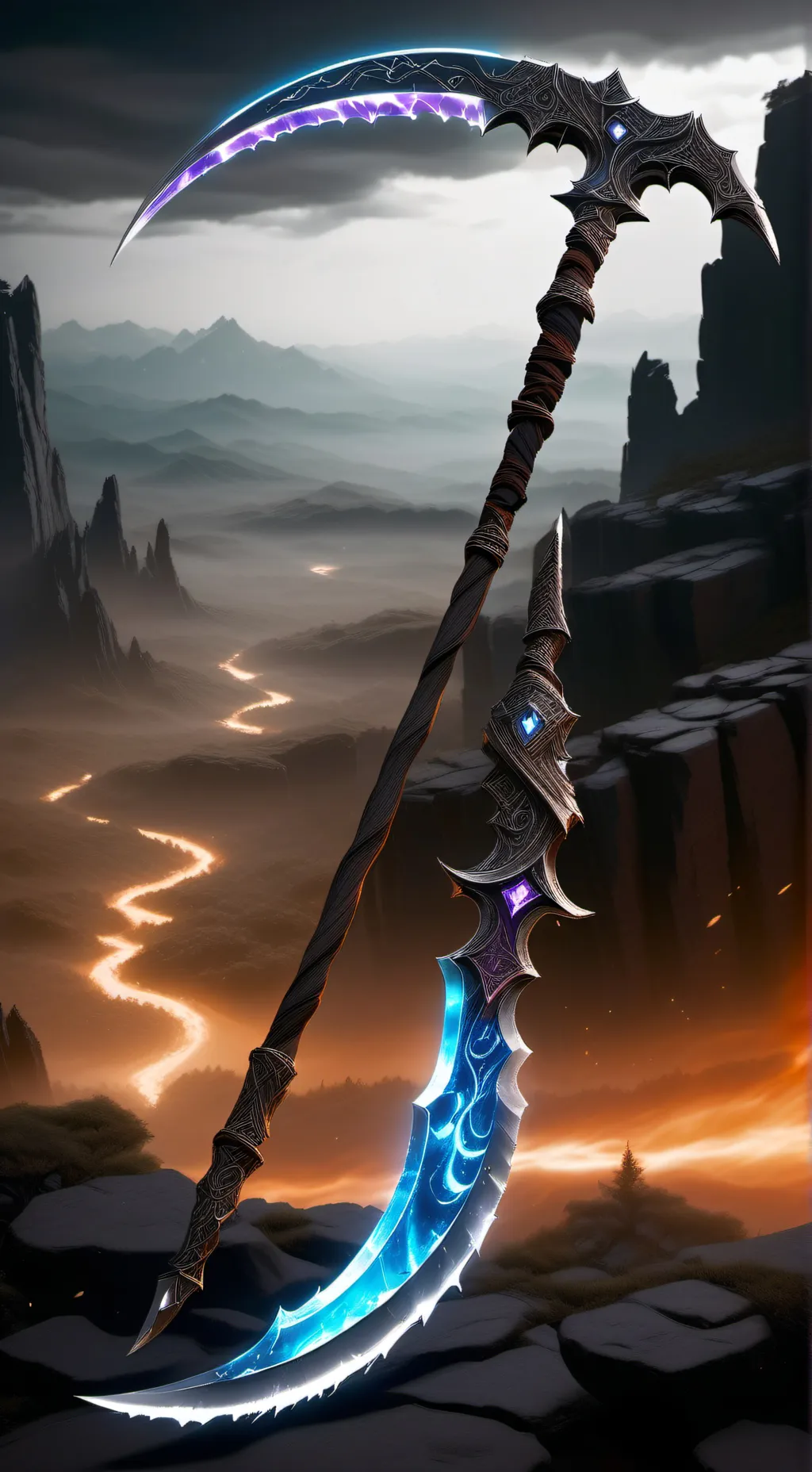 ai character: DEATH background