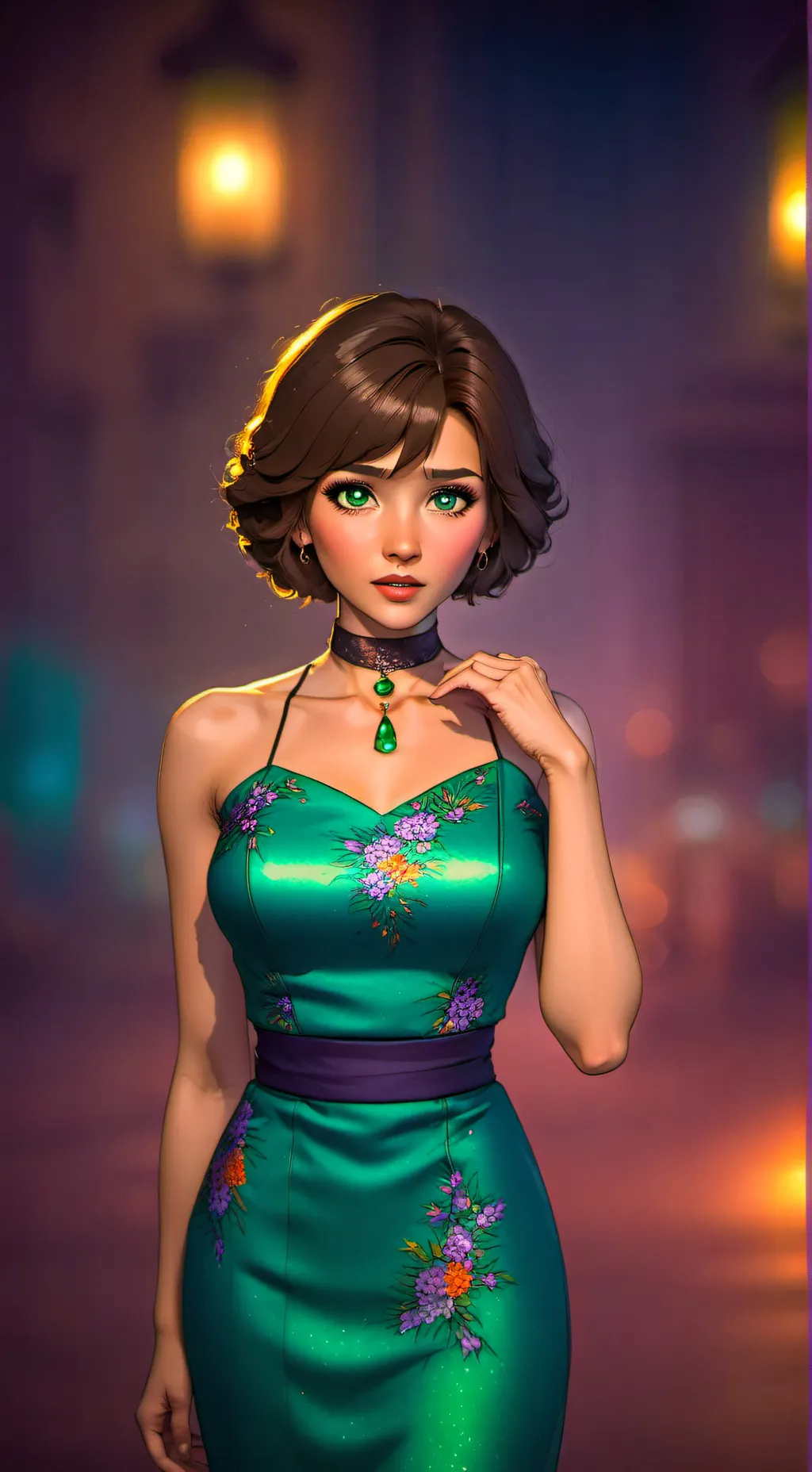 ai character: Cassandra Hamada background