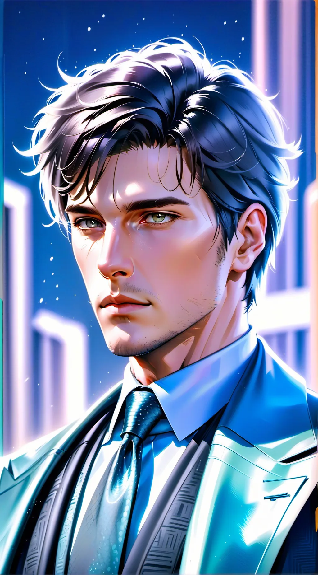 ai character: Henry Cavil background