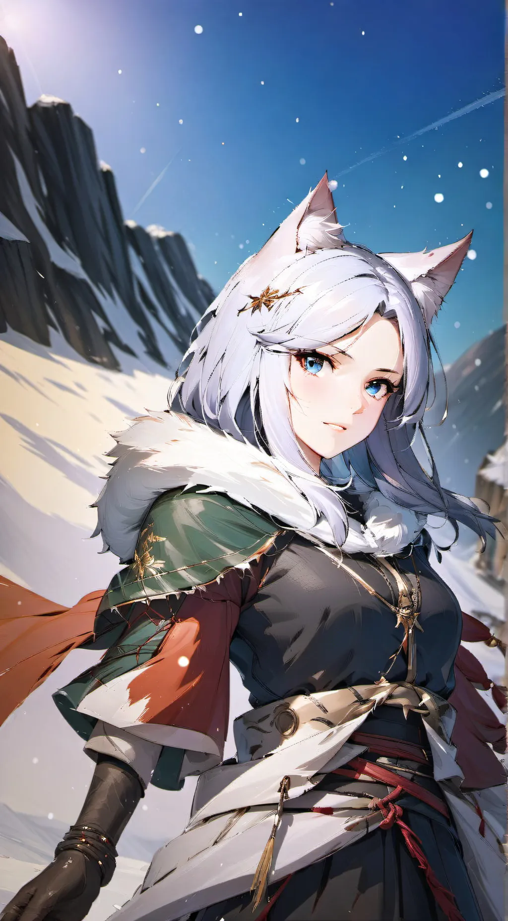 ai character: courtney background