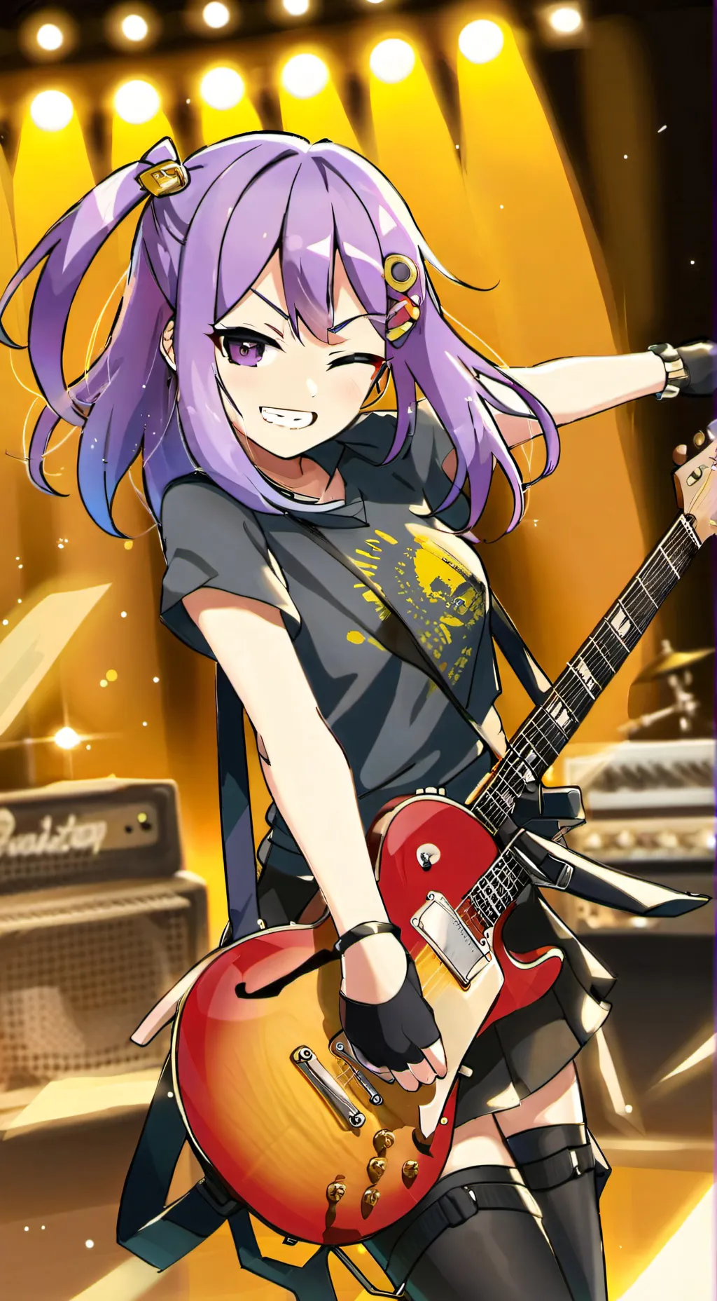 ai character: Aya  background