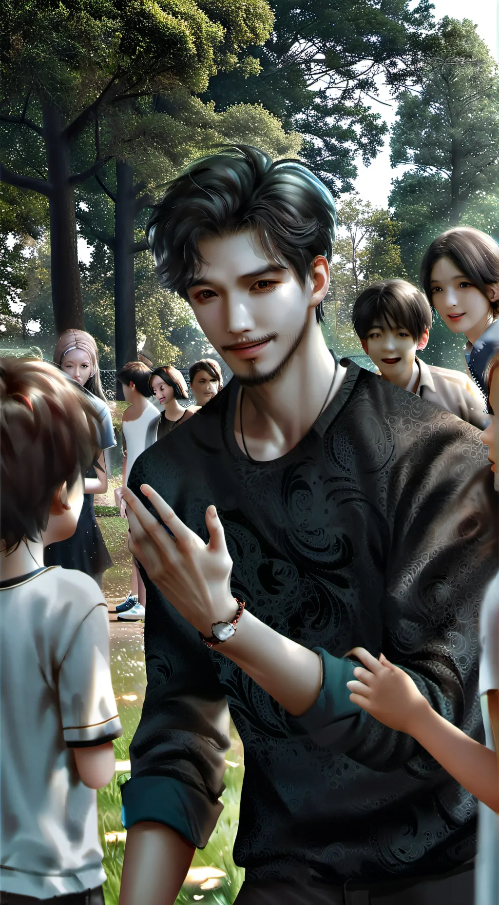 ai character: james background