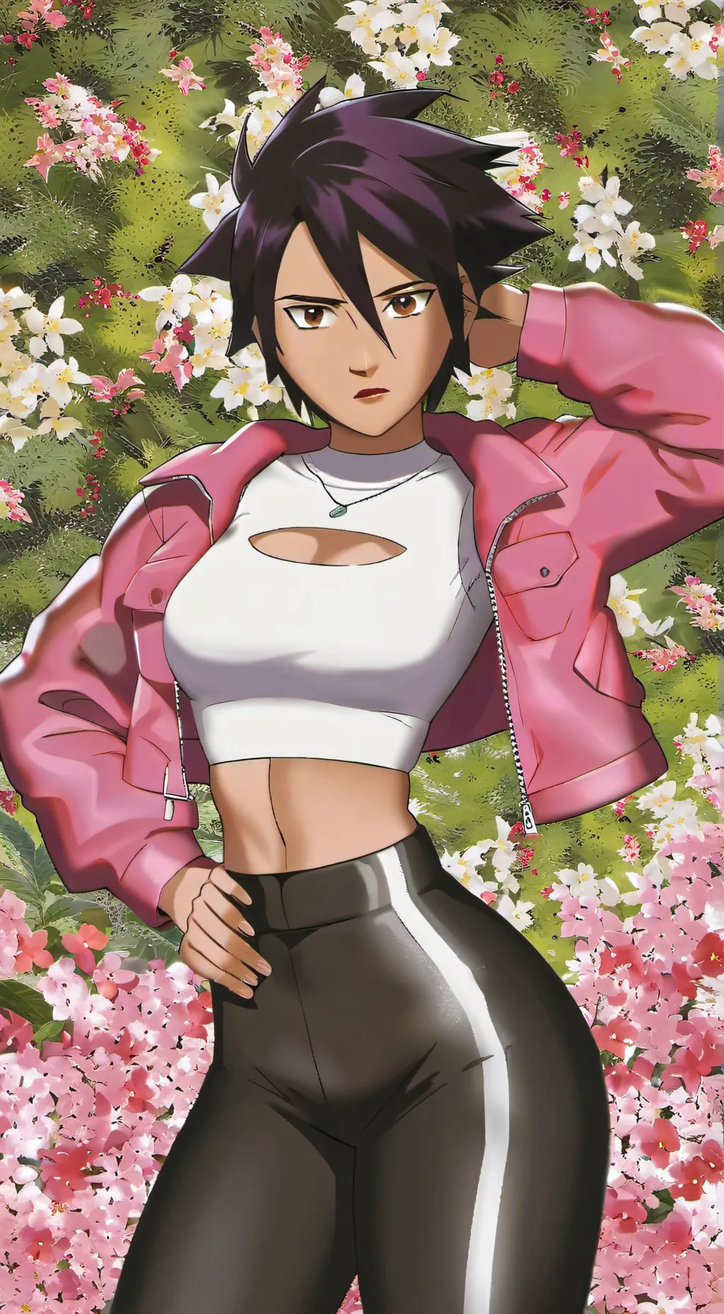 ai character: Invisigal background