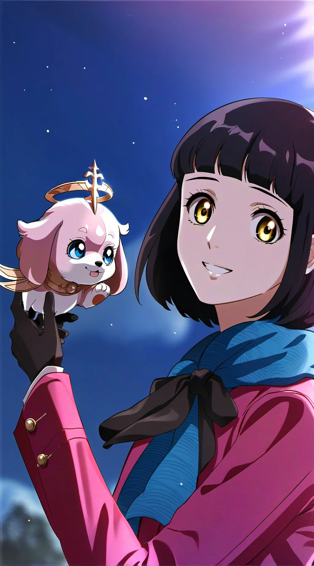 ai character: Mayu background