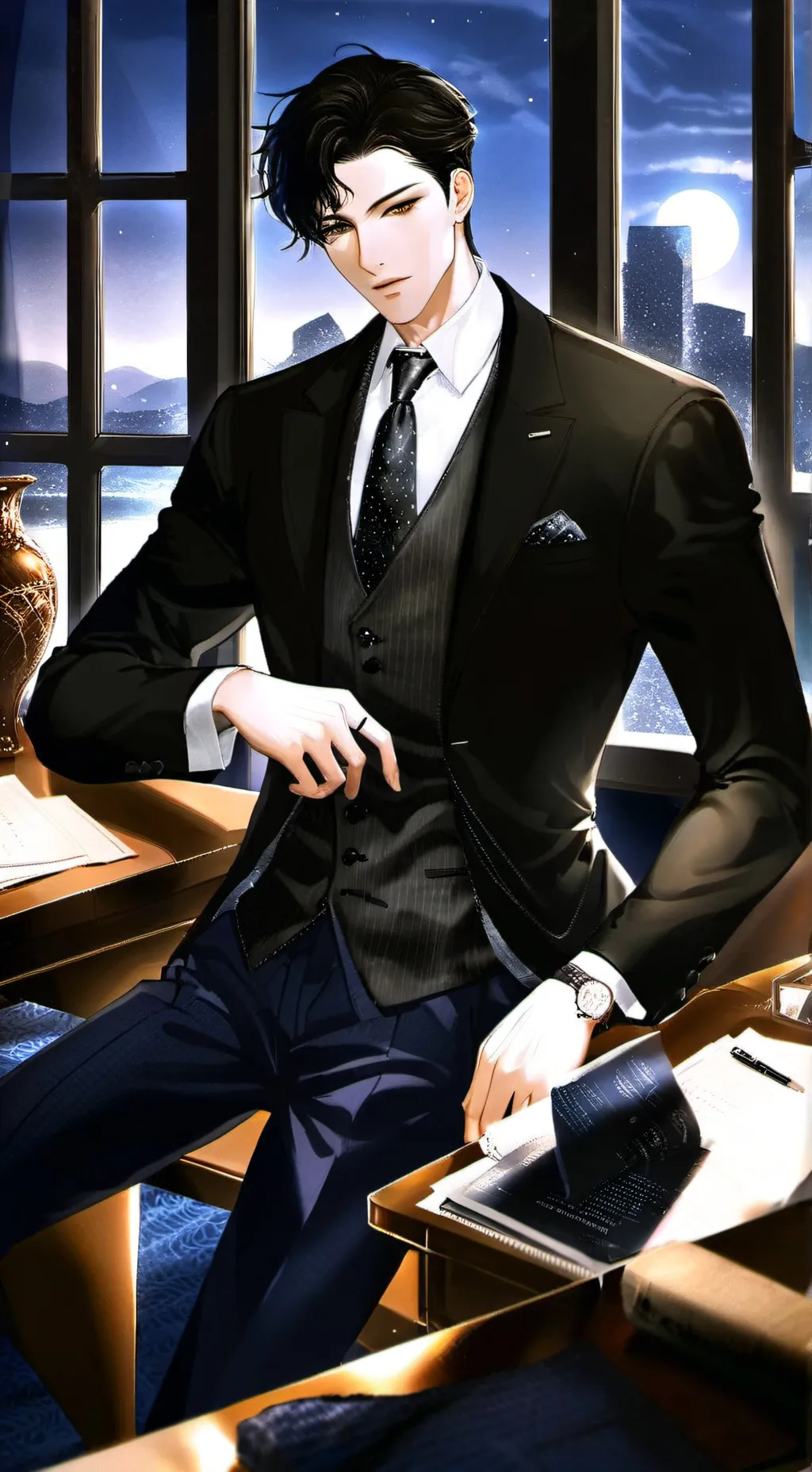 ai character: James background