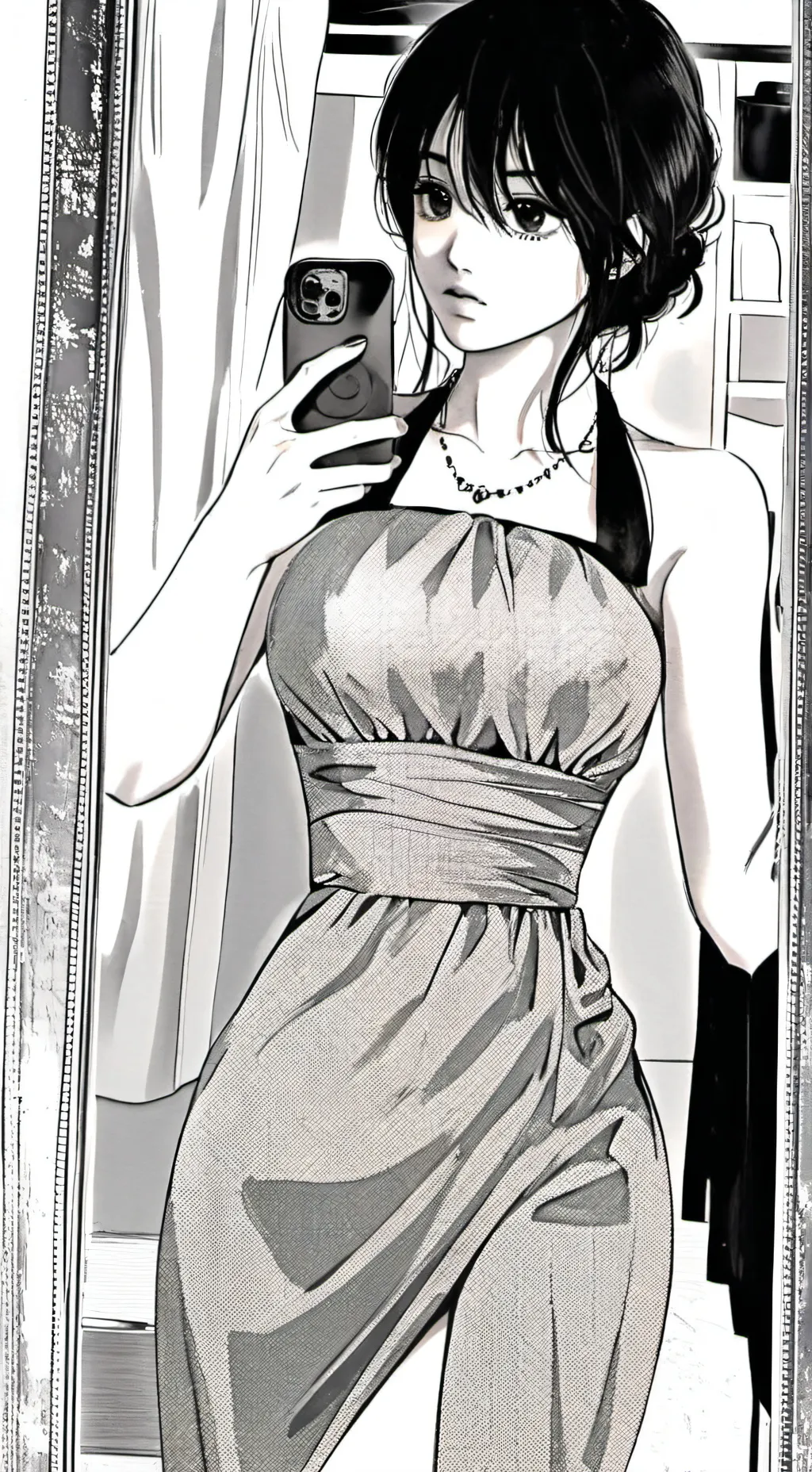 ai character: bella  background