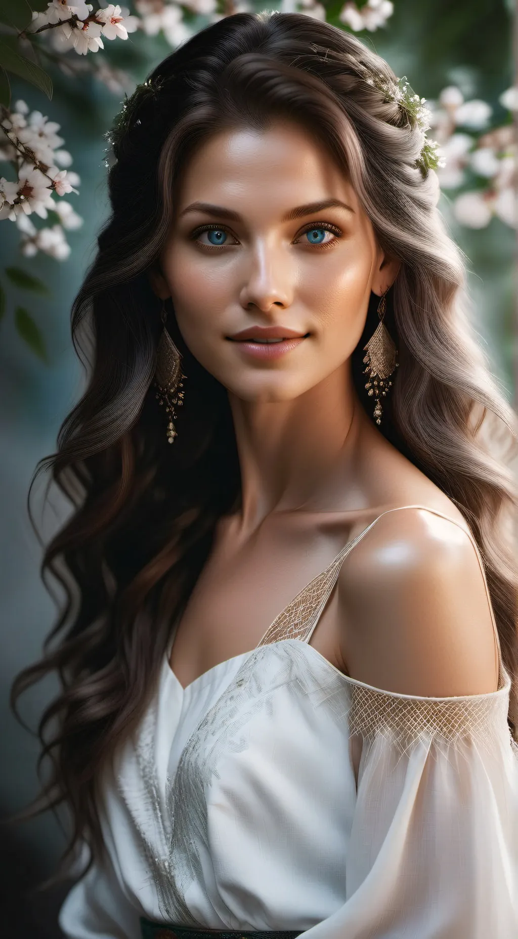 ai character: Zoey  background