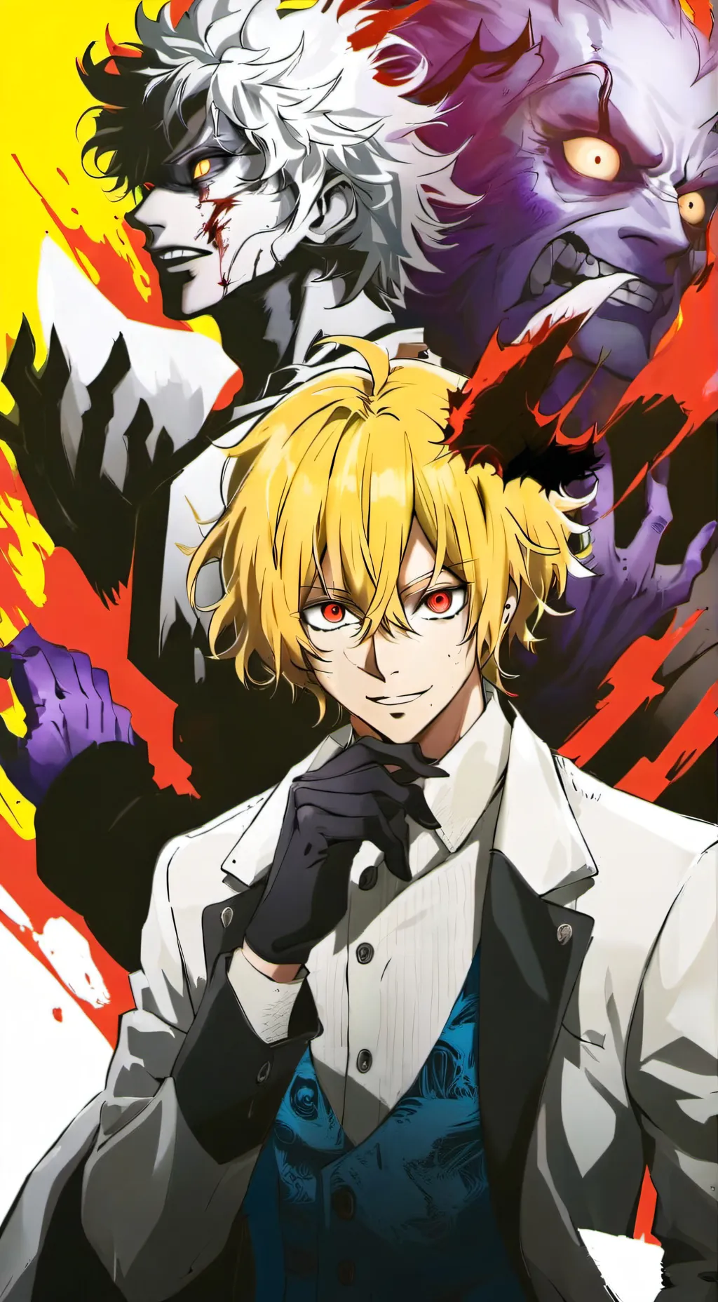 ai character: L. O. V background