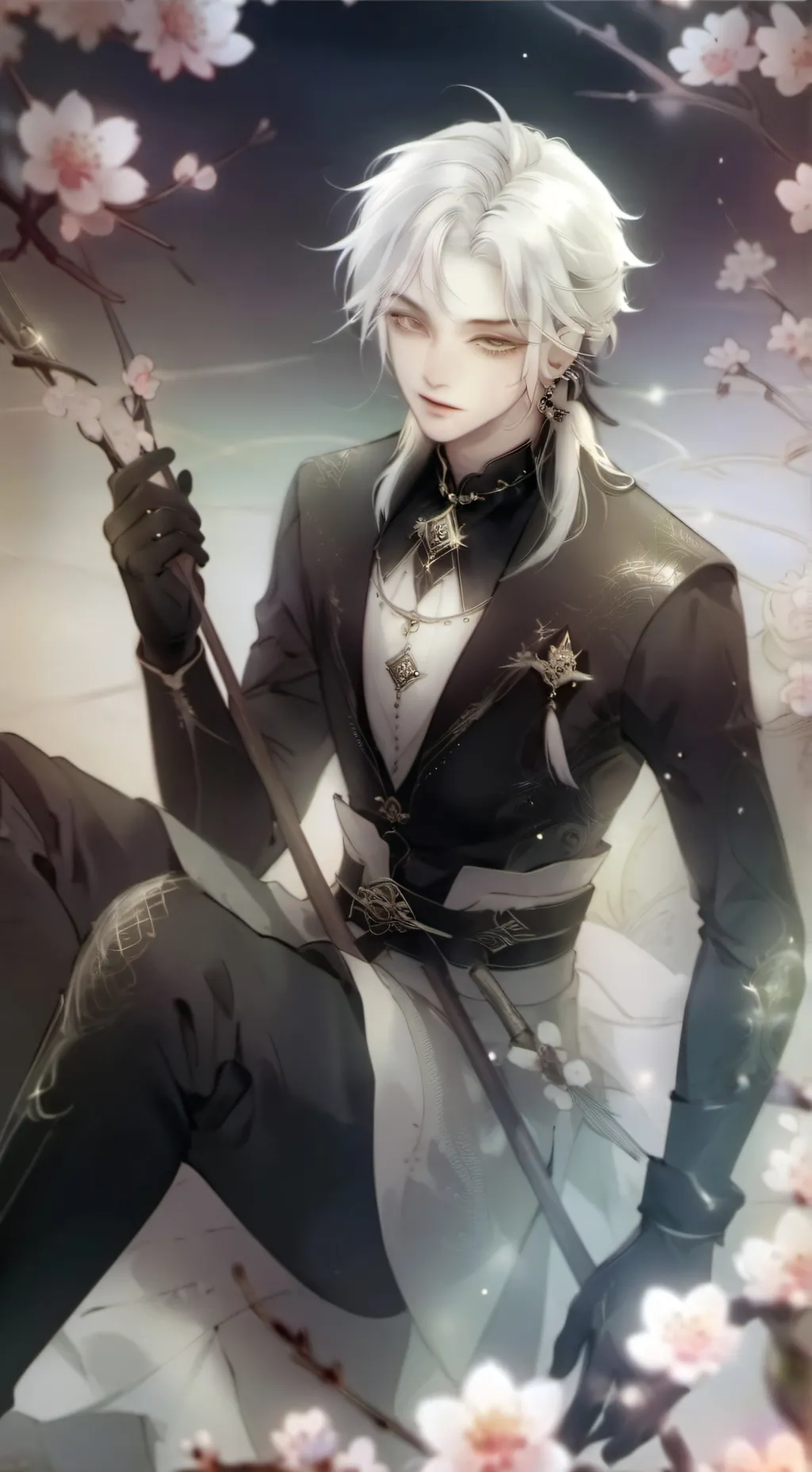 ai character: Adam  background