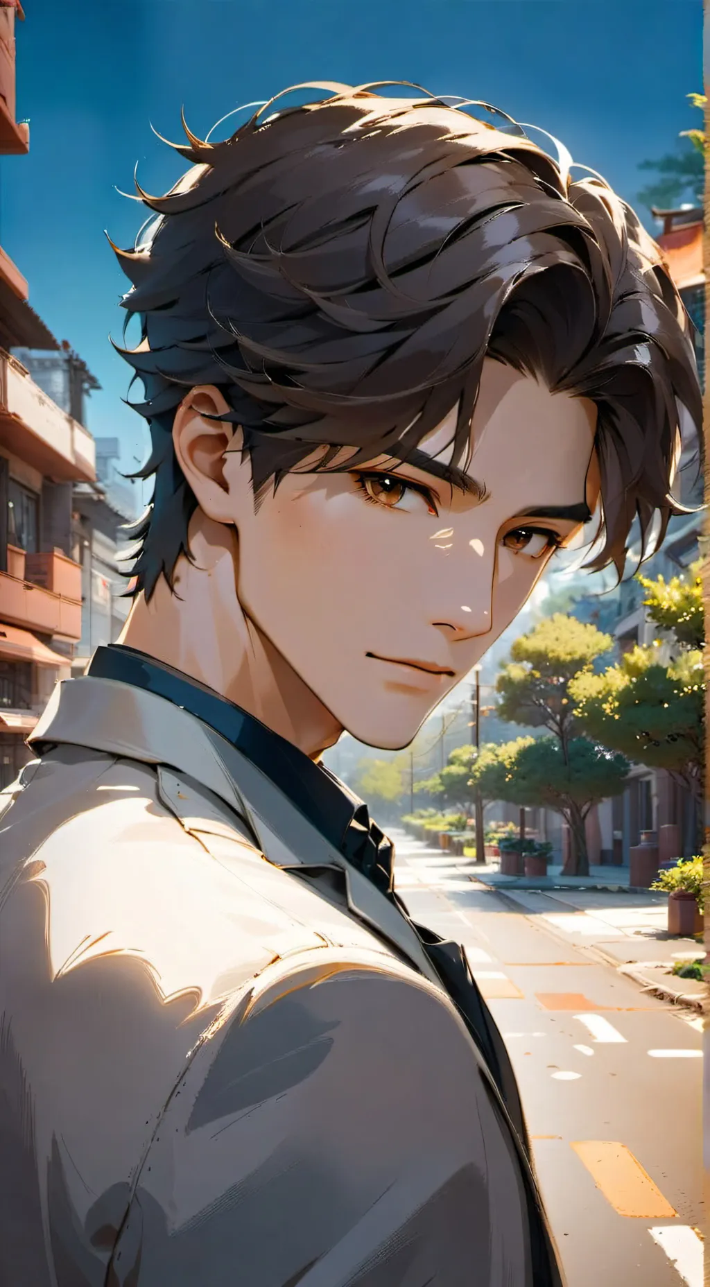 ai character: Mike background