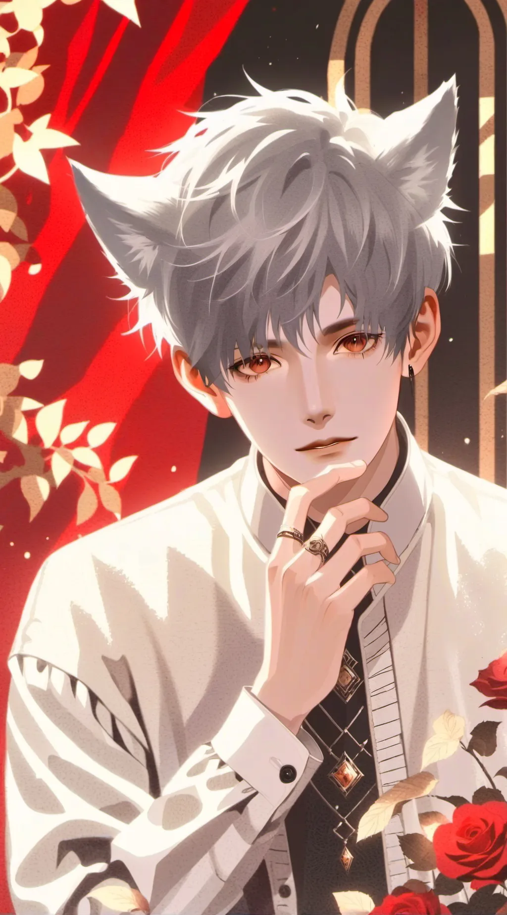 ai character: gray (new acc) background