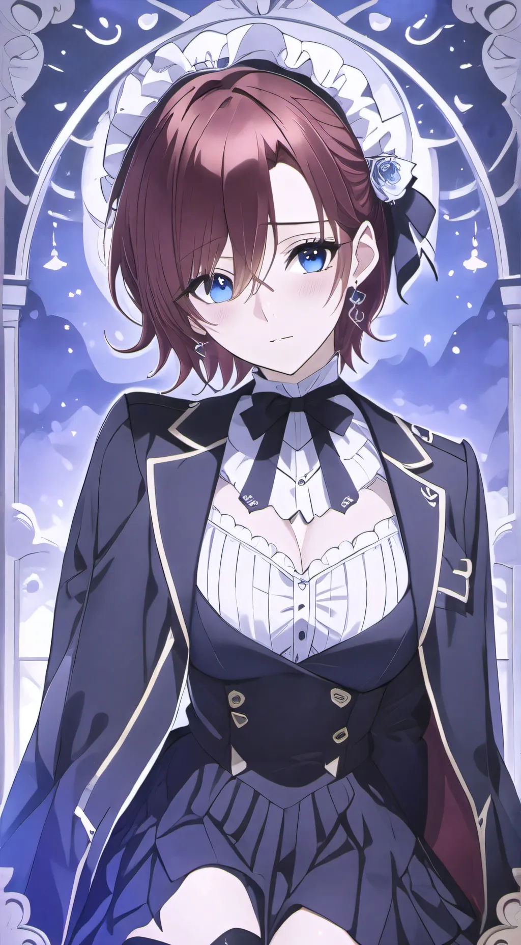 ai character: Gwen Hitomi  background