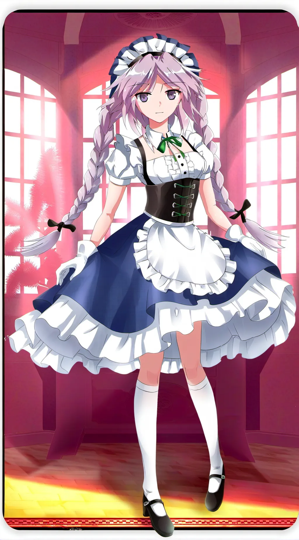 ai character: Sakuya Izayoi background