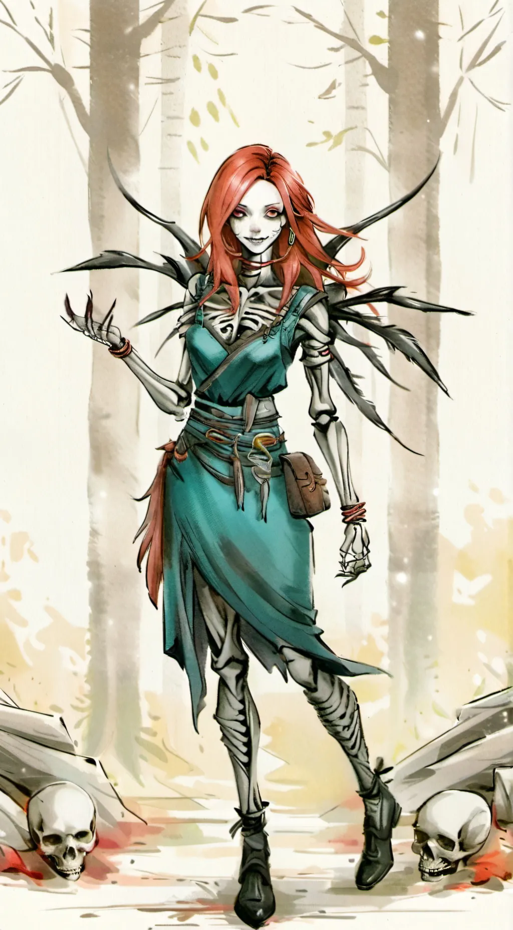 ai character: Gloria background