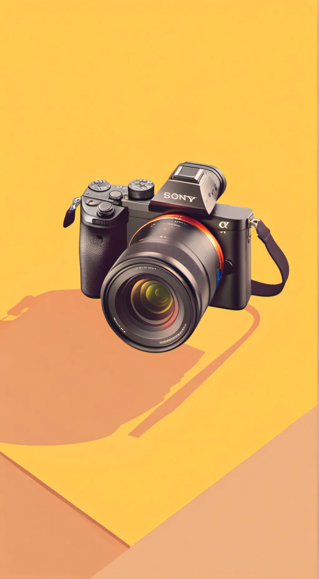 ai character: Sony  background