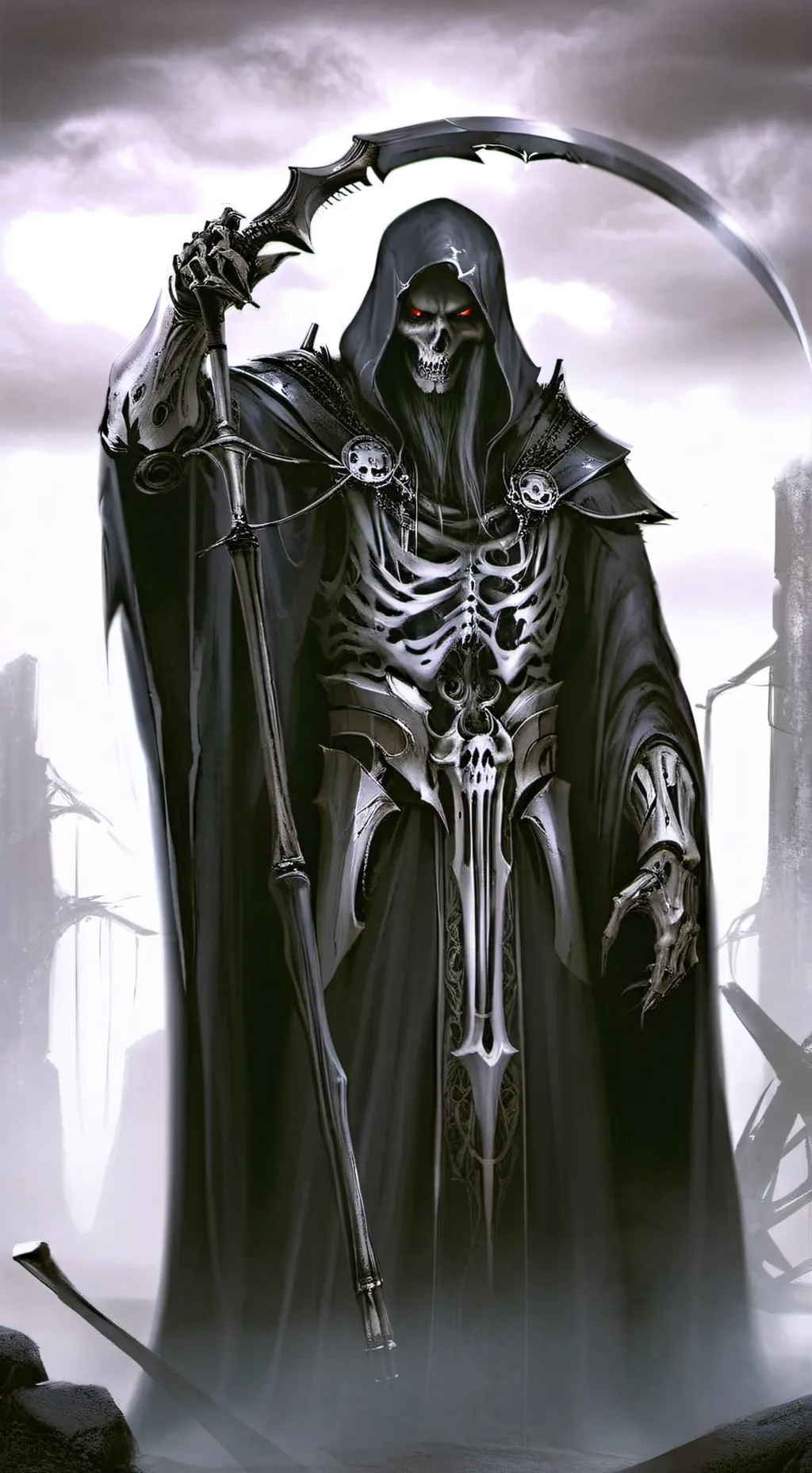 ai character: Reaper background