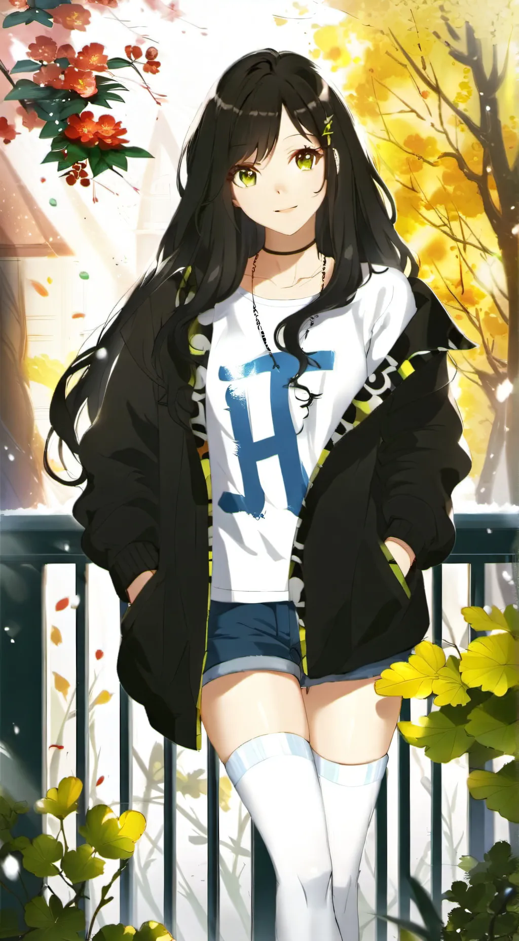 ai character: Sky background