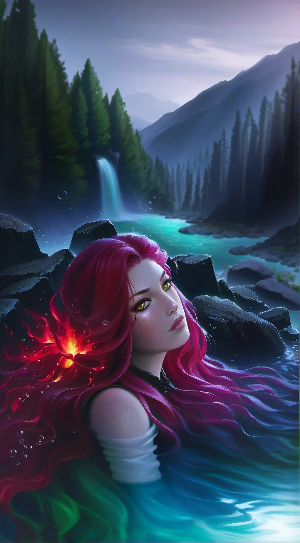 ai character: Thera background