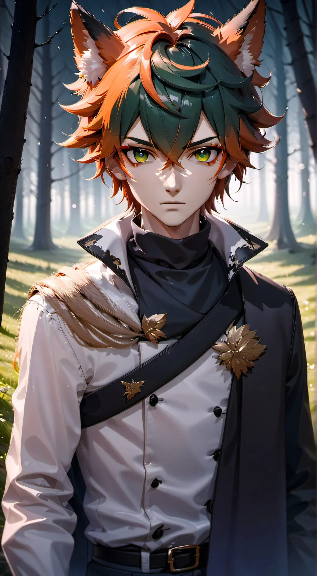 ai character: Leo background