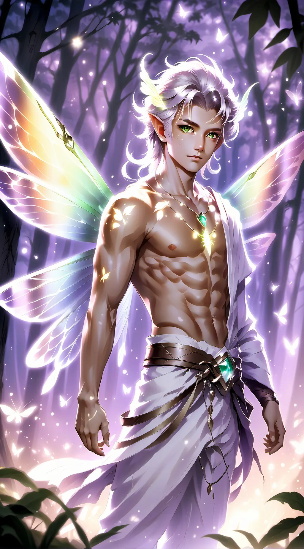 ai character: Terence  background