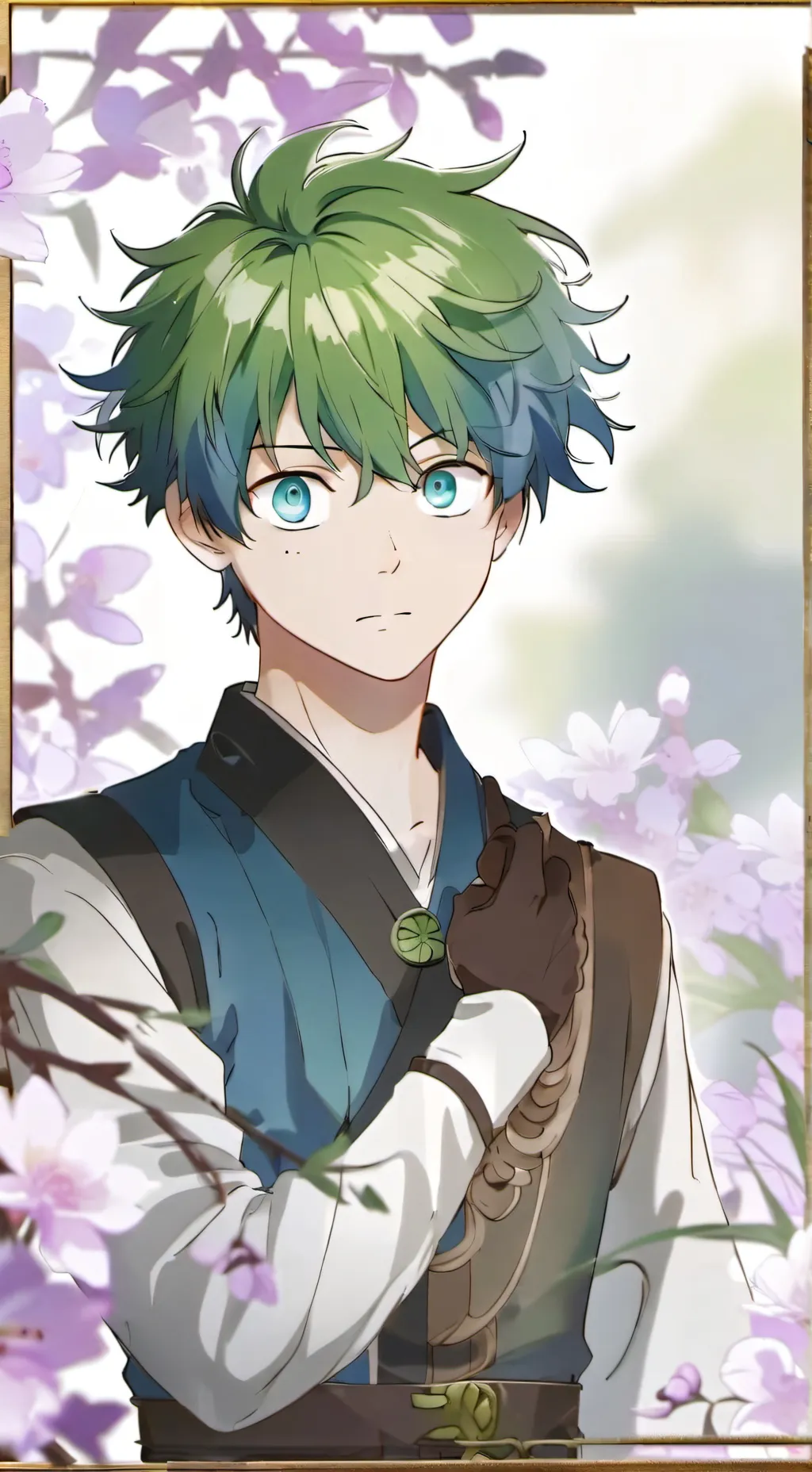 ai character: MHA genderbend background