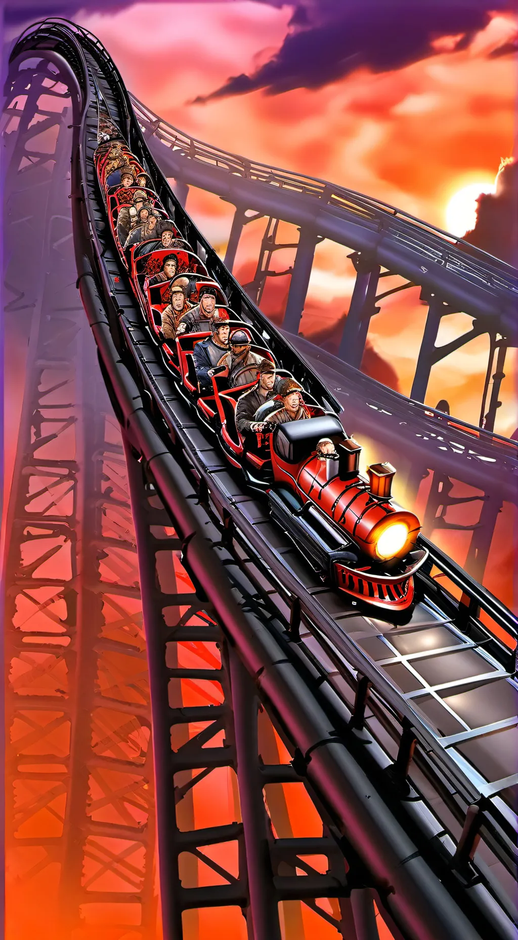 ai character: Devils Flight background